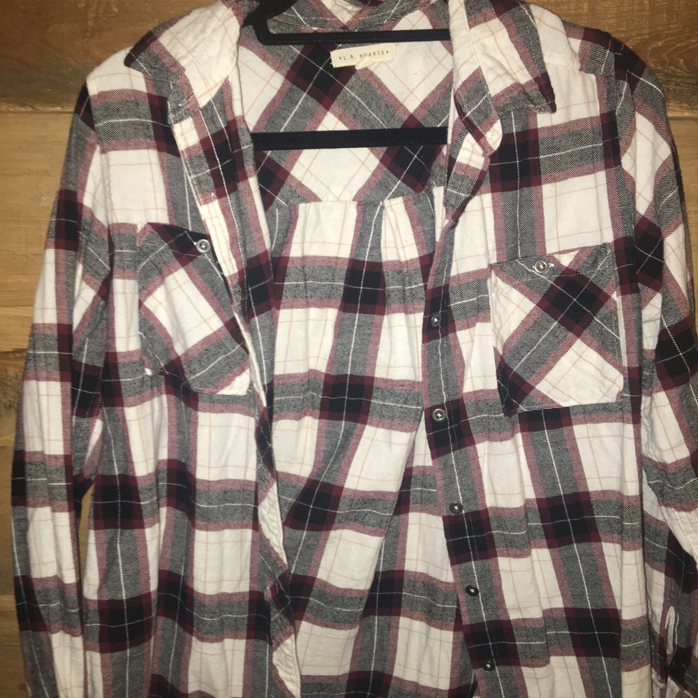 L.A. Hearts flannel